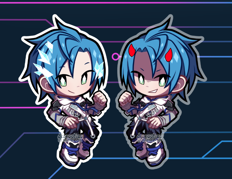 holoTEMPUS Acrylic Charms ✦ Unofficial Fan Merch