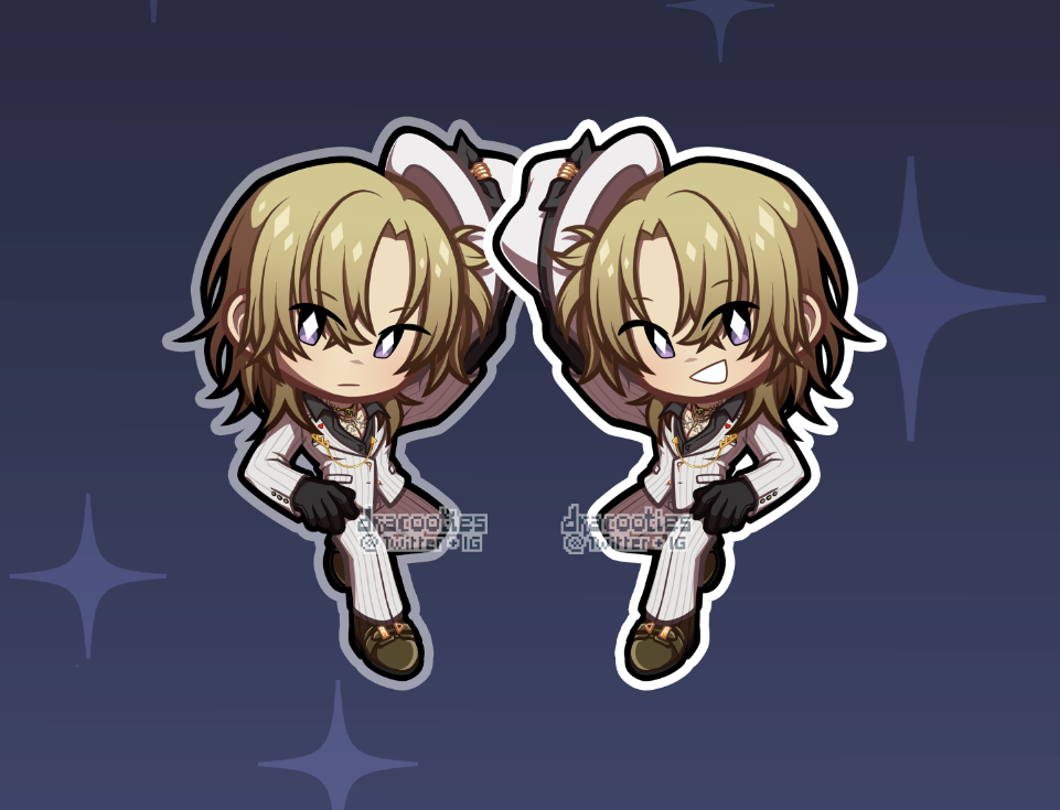 Nijisanji Acrylic Charms ✦ Unofficial Fan Merch