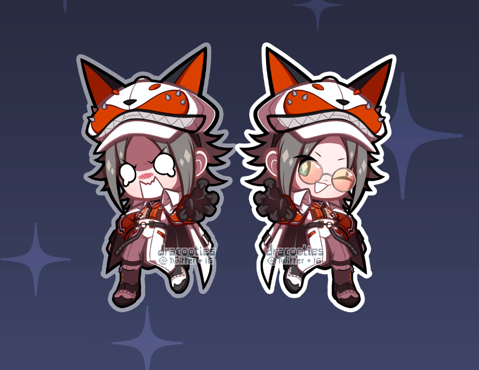 Nijisanji Acrylic Charms ✦ Unofficial Fan Merch