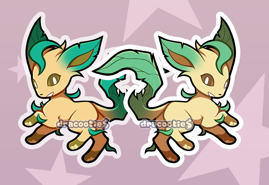 Eeveelutions Acrylic Charms ✦ Unofficial Fan Merch