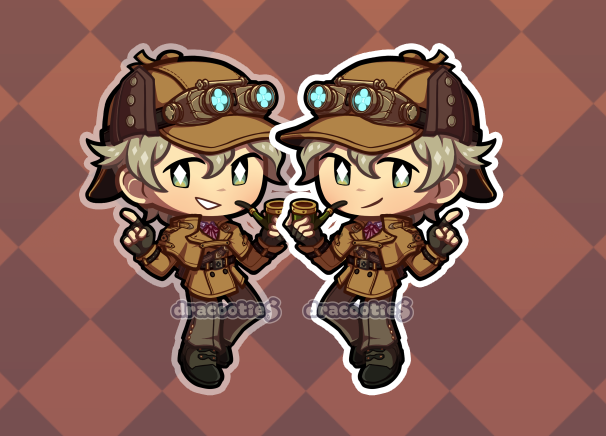 Ace Attorney Acrylic Charms ✦ Unofficial Fan Merch