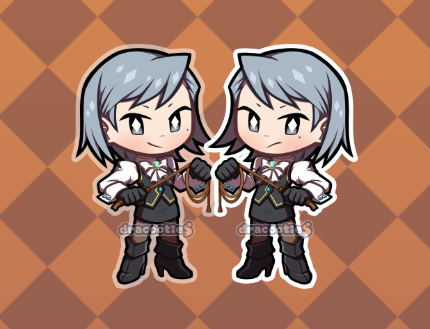 Ace Attorney Acrylic Charms ✦ Unofficial Fan Merch