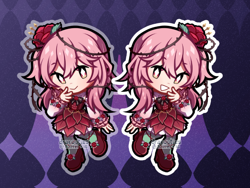 Nijisanji Acrylic Charms ✦ Unofficial Fan Merch