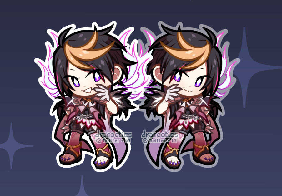 Nijisanji Acrylic Charms ✦ Unofficial Fan Merch