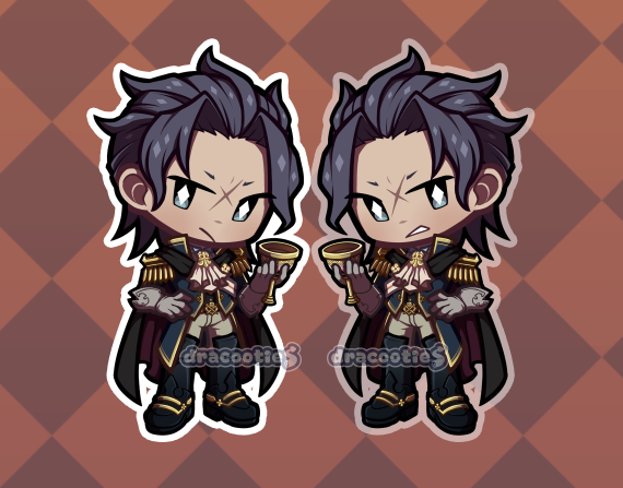 Ace Attorney Acrylic Charms ✦ Unofficial Fan Merch