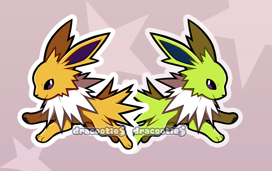 Eeveelutions Acrylic Charms ✦ Unofficial Fan Merch