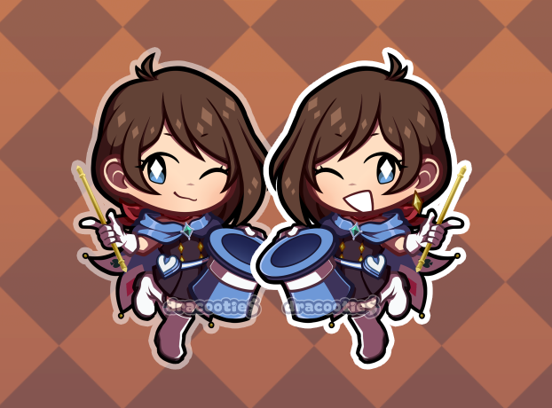 Ace Attorney Acrylic Charms ✦ Unofficial Fan Merch