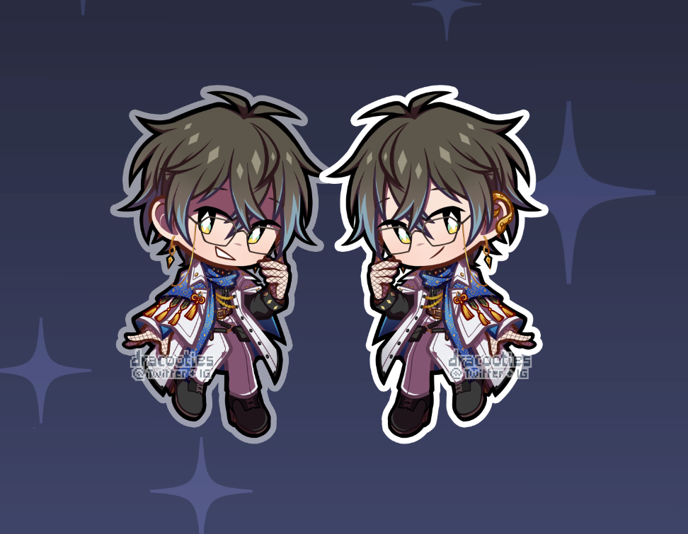 Nijisanji Acrylic Charms ✦ Unofficial Fan Merch