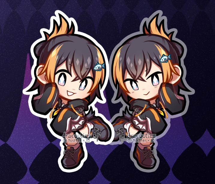 Nijisanji Acrylic Charms ✦ Unofficial Fan Merch