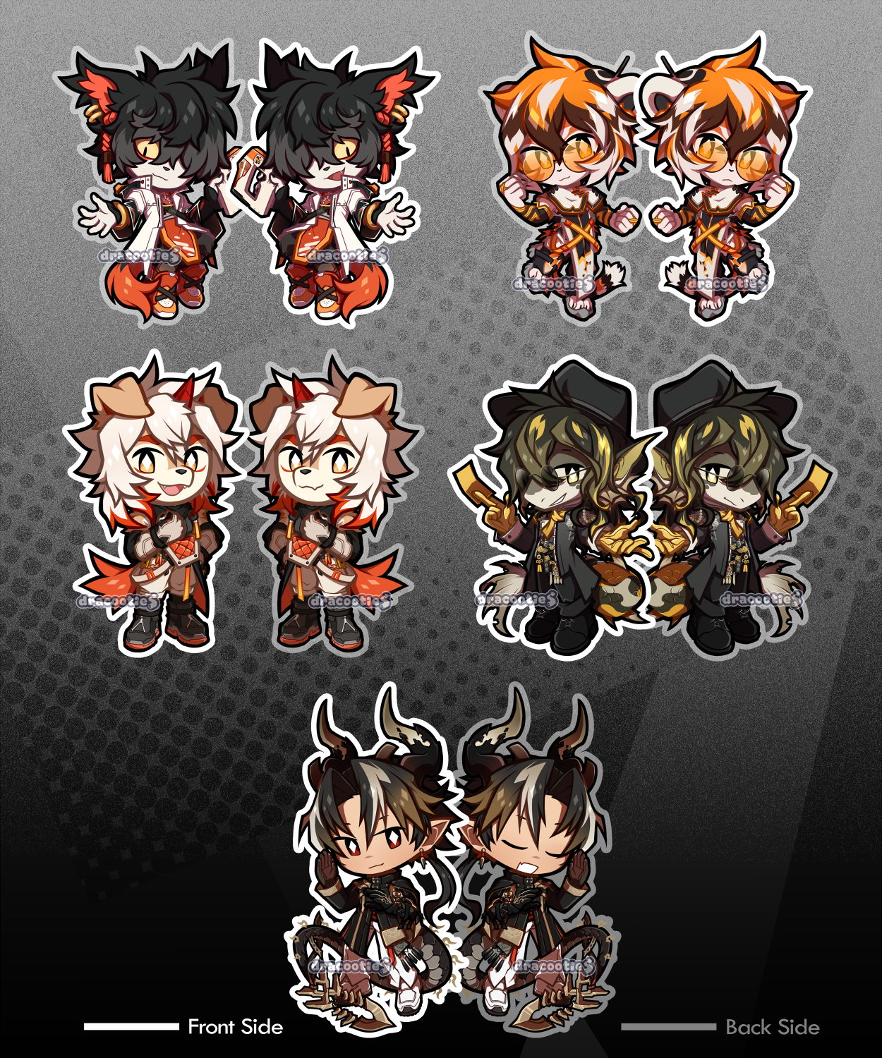 Arknights Acrylic Charms ✦ Unofficial Fan Merch