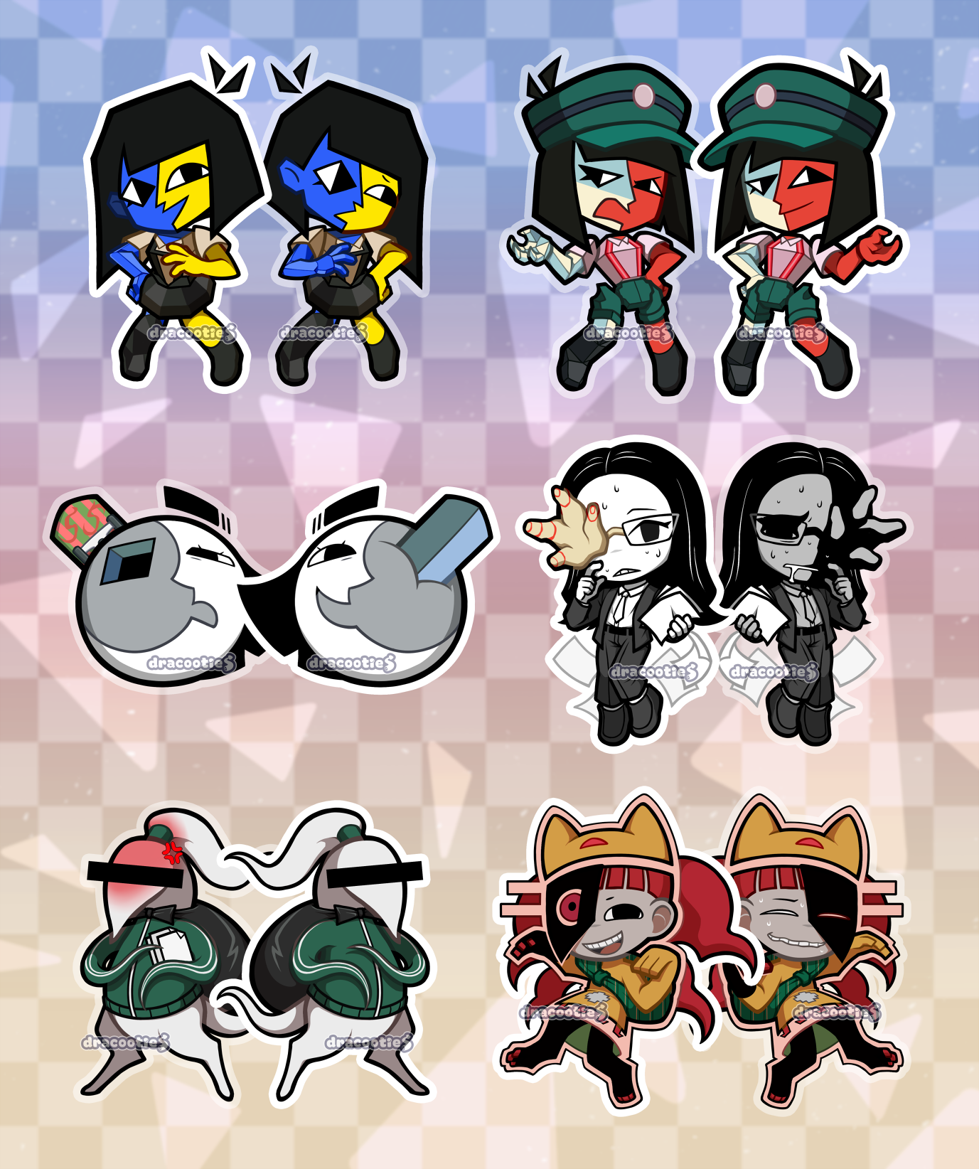 ENA Acrylic Charms ✦ Unofficial Fan Merch