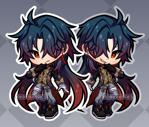 Honkai Star Rail Acrylic Charms ✦ Unofficial Fan Merch