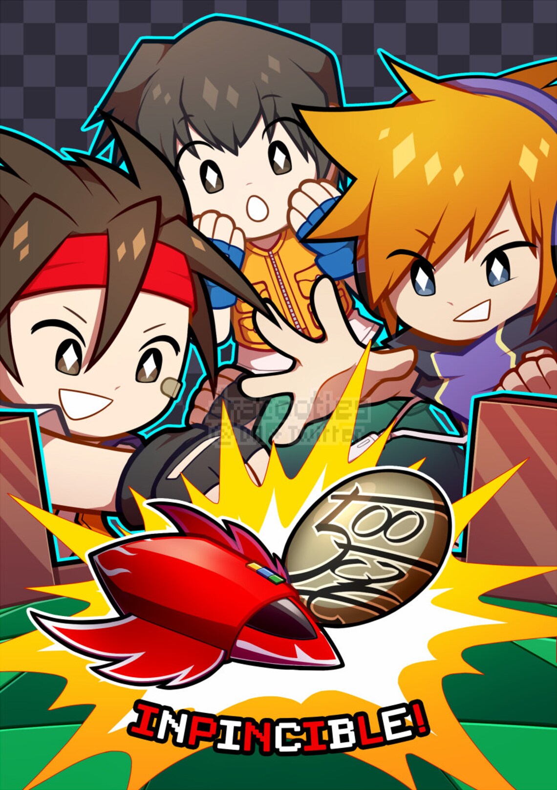 Tin Pin Slammer Poster Print ✦ Unofficial Fan Merch