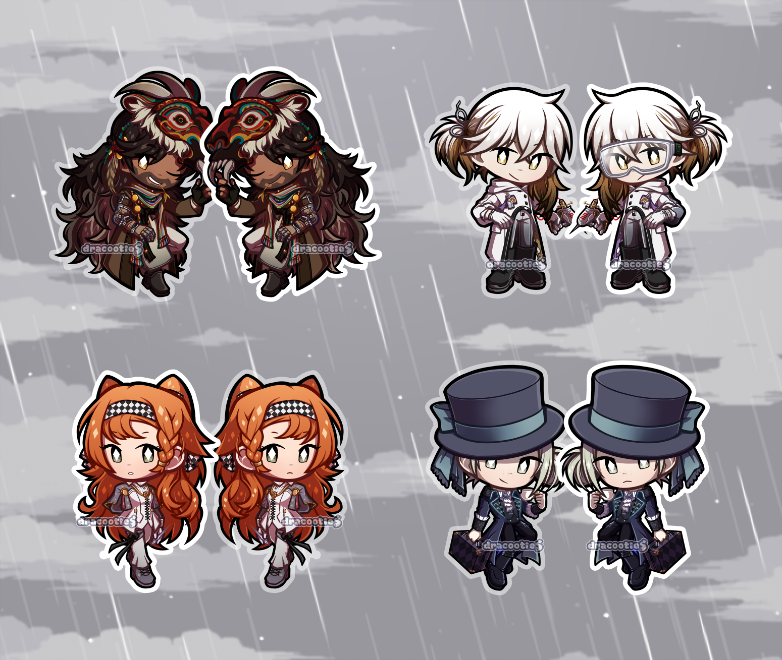 Reverse: 1999 Acrylic Charms ✦ Unofficial Fan Merch