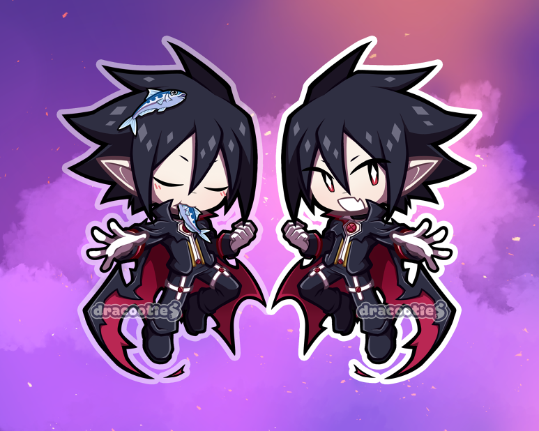 Disgaea Acrylic Charms ✦ Unofficial Fan Merch