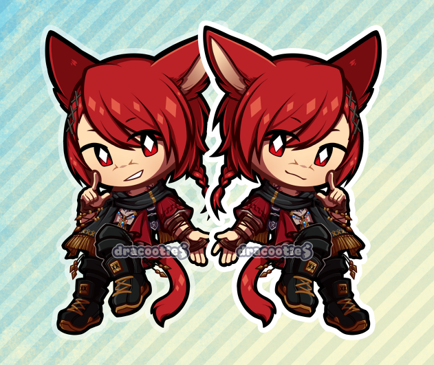 FFXIV Acrylic Charms ✦ Unofficial Fan Merch