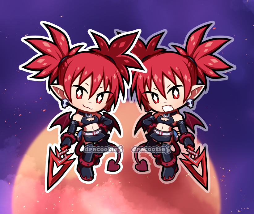 Disgaea Acrylic Charms ✦ Unofficial Fan Merch