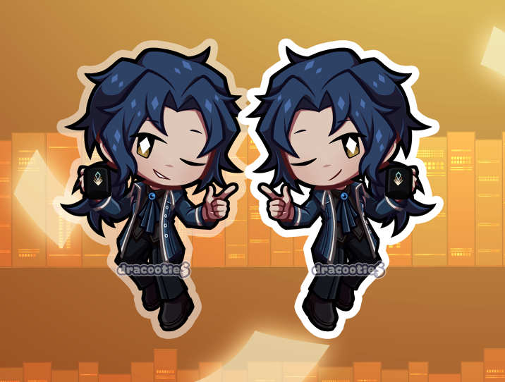 Library of Ruina Acrylic Charms ✦ Unofficial Fan Merch