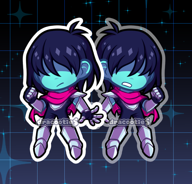 Deltarune Acrylic Charms ✦ Unofficial Fan Merch
