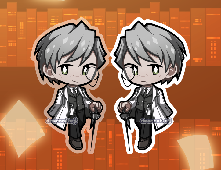 Library of Ruina Acrylic Charms ✦ Unofficial Fan Merch