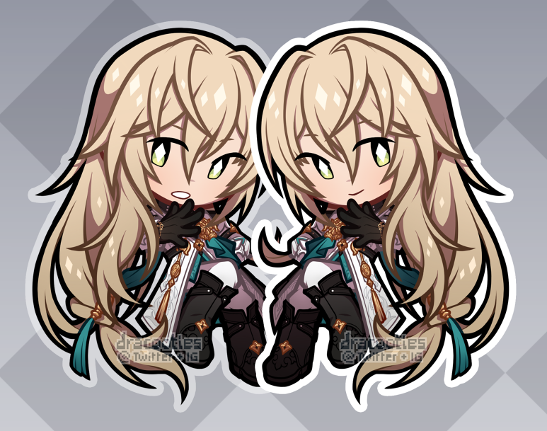 Honkai Star Rail Acrylic Charms ✦ Unofficial Fan Merch