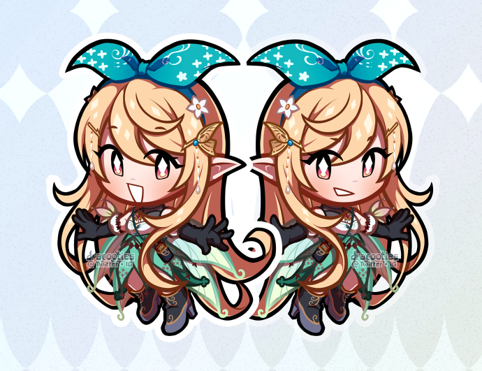 Nijisanji Acrylic Charms ✦ Unofficial Fan Merch