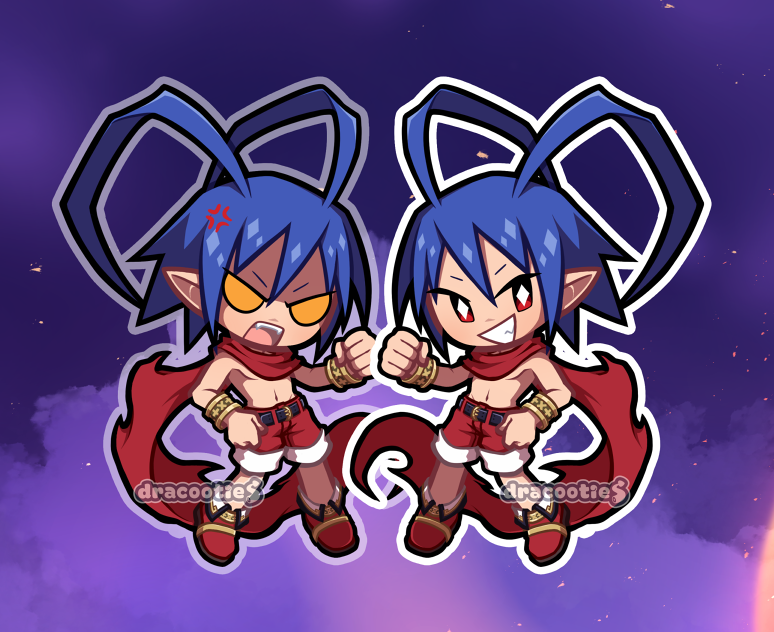 Disgaea Acrylic Charms ✦ Unofficial Fan Merch
