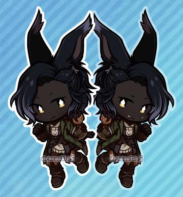 FFXIV Acrylic Charms ✦ Unofficial Fan Merch