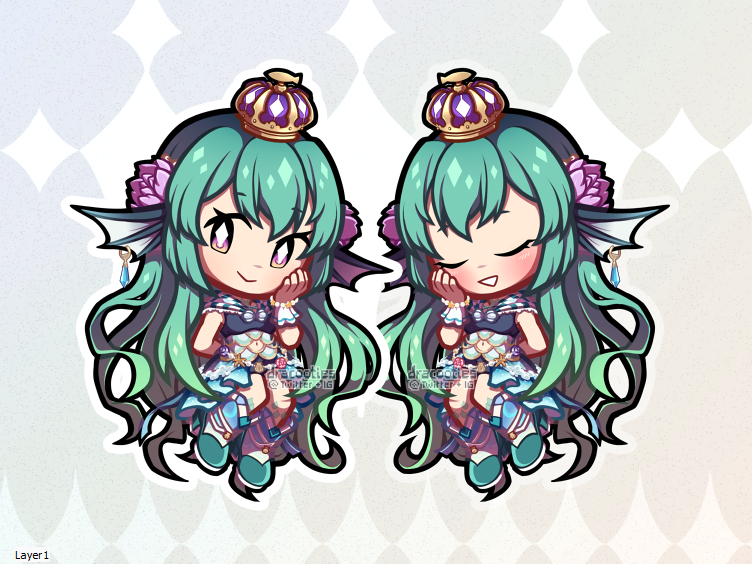 Nijisanji Acrylic Charms ✦ Unofficial Fan Merch