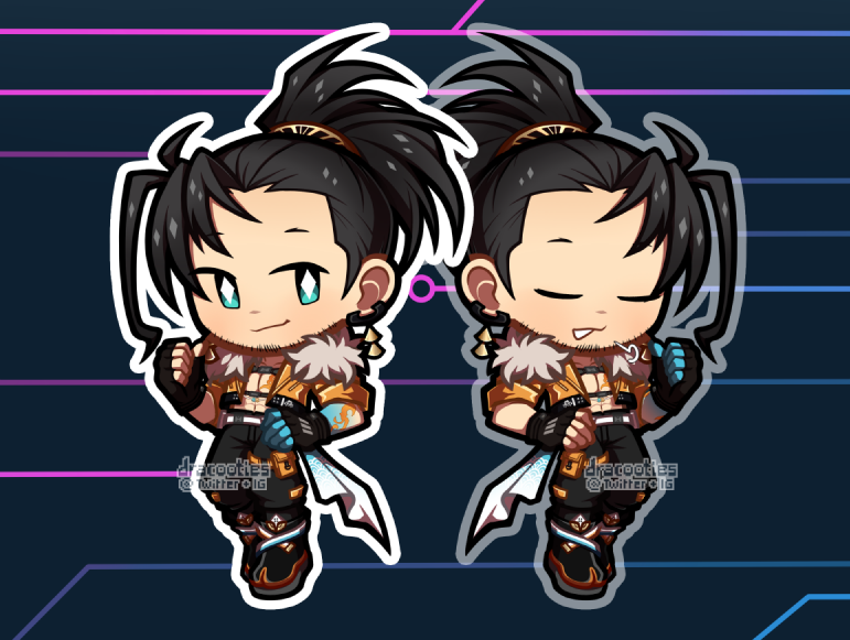 holoTEMPUS Acrylic Charms ✦ Unofficial Fan Merch