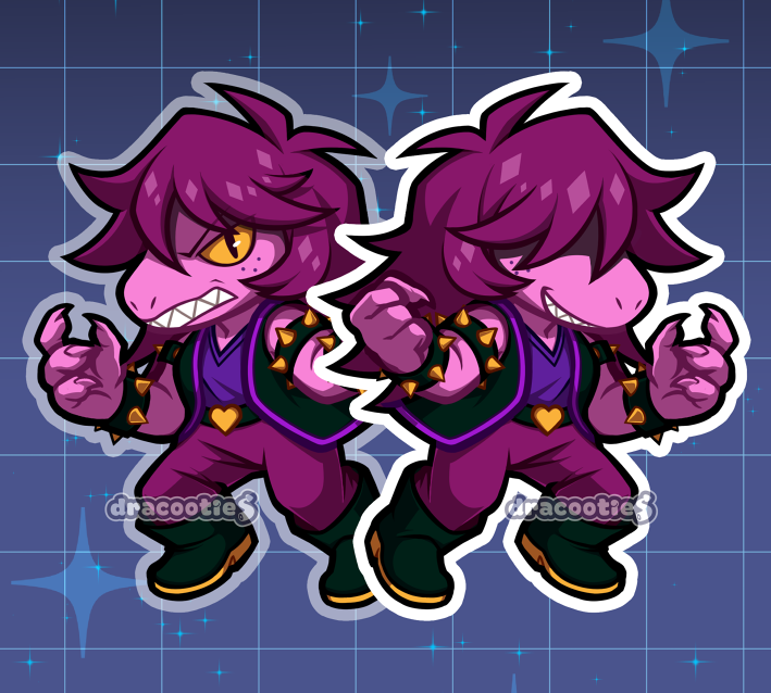 Deltarune Acrylic Charms ✦ Unofficial Fan Merch