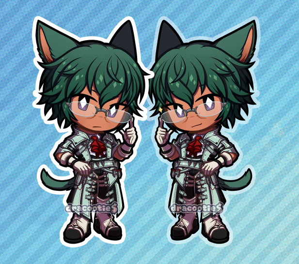 FFXIV Acrylic Charms ✦ Unofficial Fan Merch