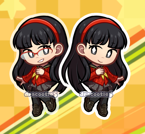 Persona 4 Acrylic Charms ✦ Unofficial Fan Merch