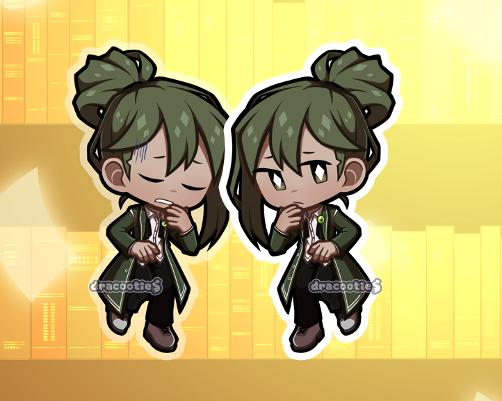Library of Ruina Acrylic Charms ✦ Unofficial Fan Merch