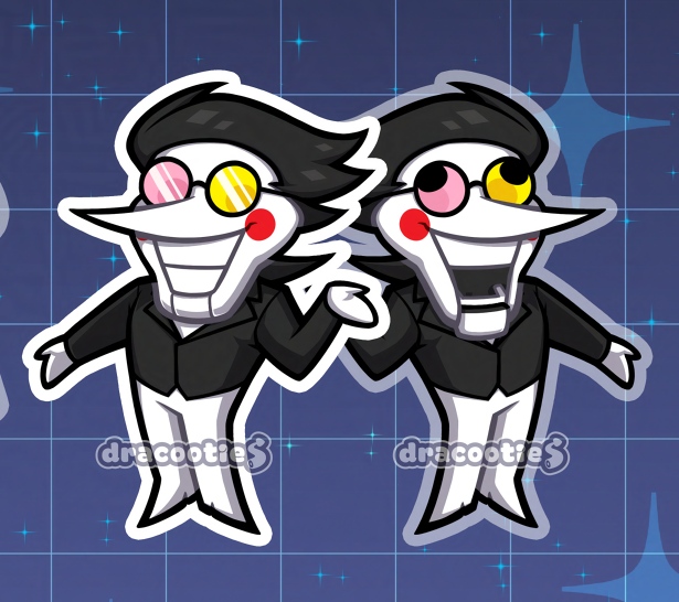 Deltarune Acrylic Charms ✦ Unofficial Fan Merch