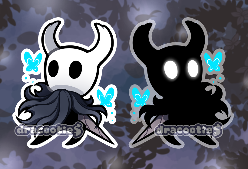 🆕 Hollow Knight Acrylic Charms ✦ Unofficial Fan Merch