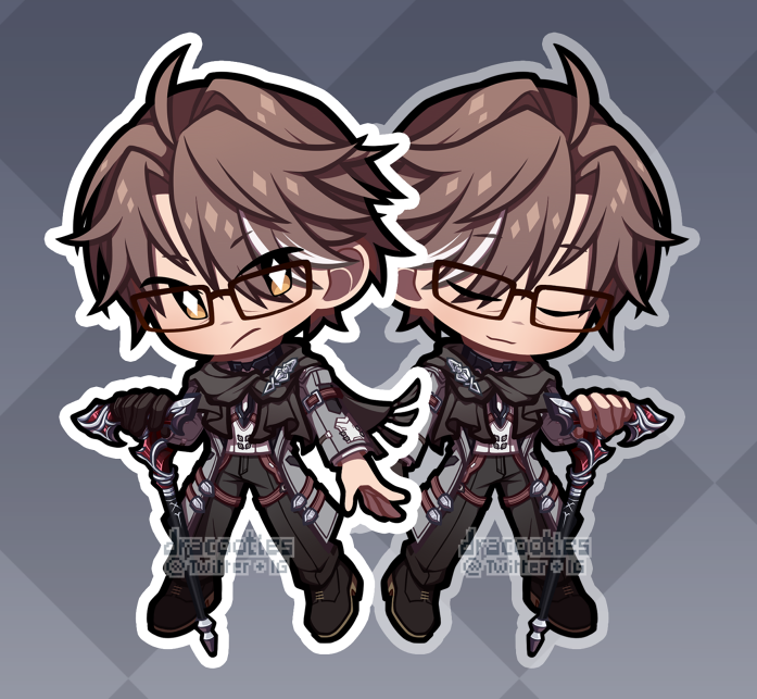 Honkai Star Rail Acrylic Charms ✦ Unofficial Fan Merch