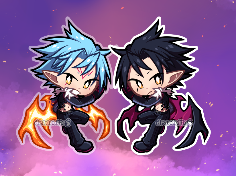 Disgaea Acrylic Charms ✦ Unofficial Fan Merch