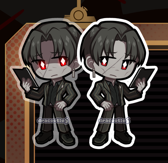 Limbus Company Acrylic Charms ✦ Unofficial Fan Merch