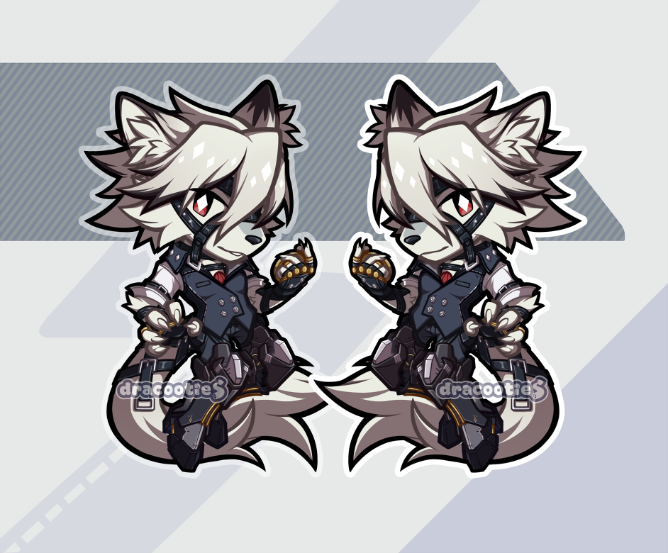 Von Lycaon Zenless Zone Zero Acrylic Charm ✦ Unofficial Fan Merch