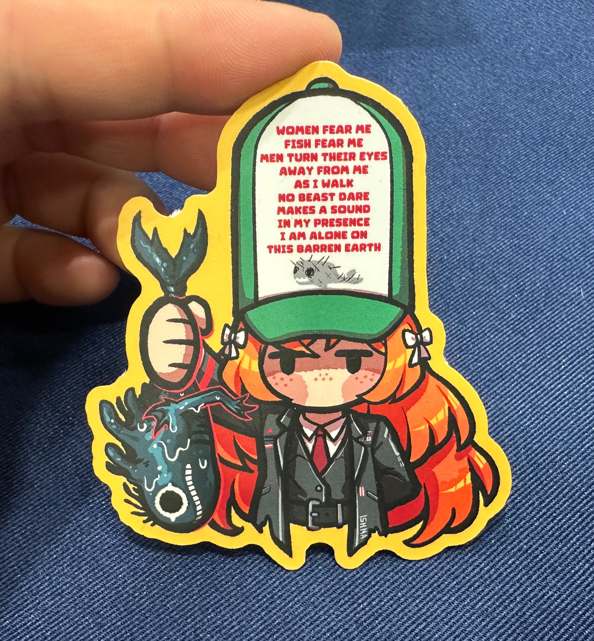 🆕 Limbus Company Stickers ✦ Unofficial Fan Merch ✦ Ishmael & Ryōshū