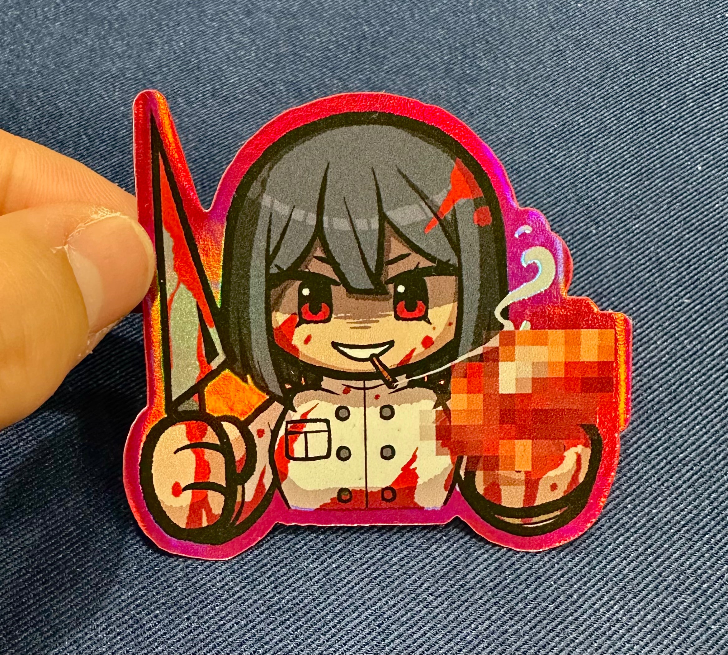 🆕 Limbus Company Stickers ✦ Unofficial Fan Merch ✦ Ishmael & Ryōshū