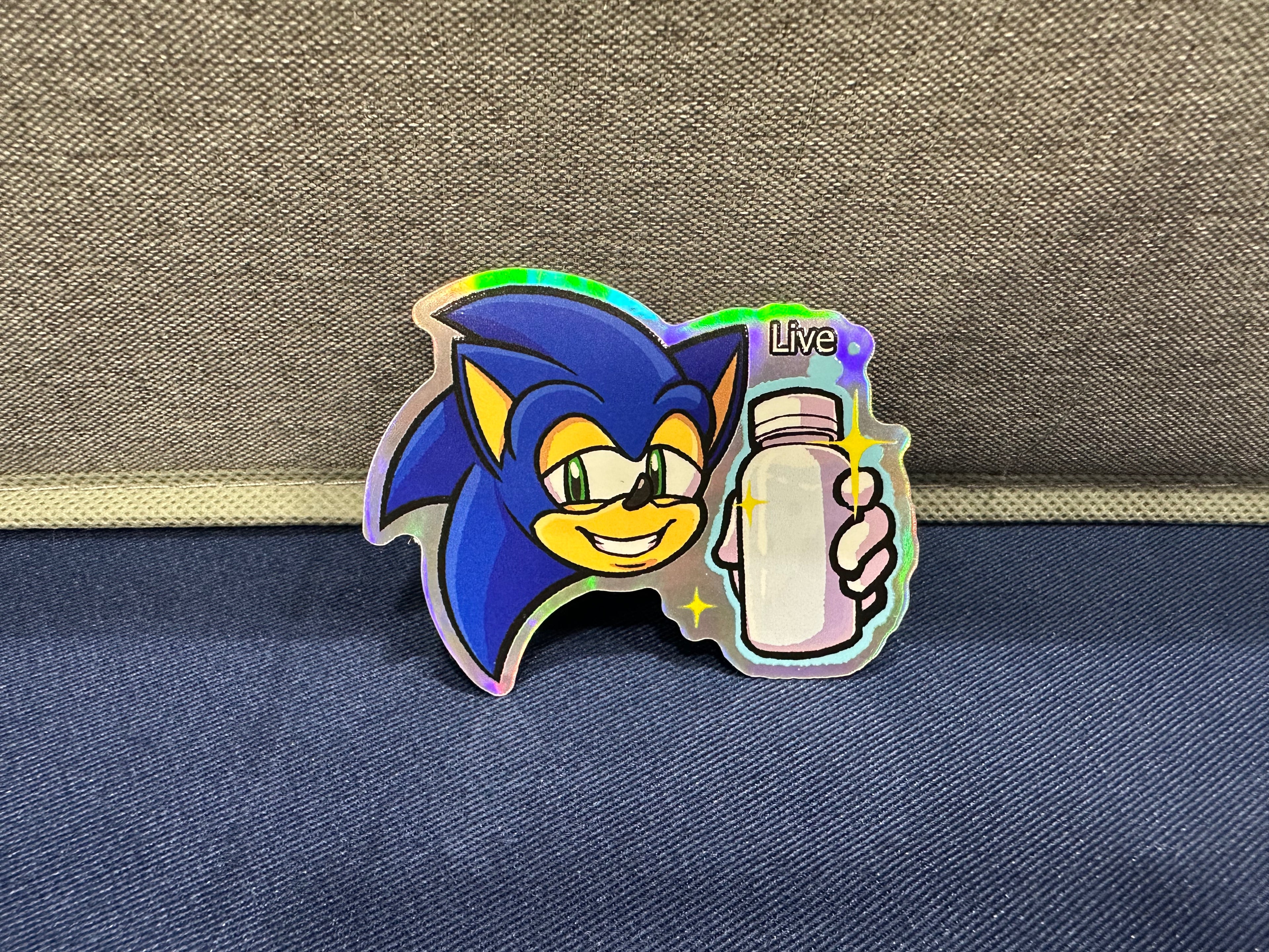 Sonic Stickers ✦ Unofficial Fan Merch