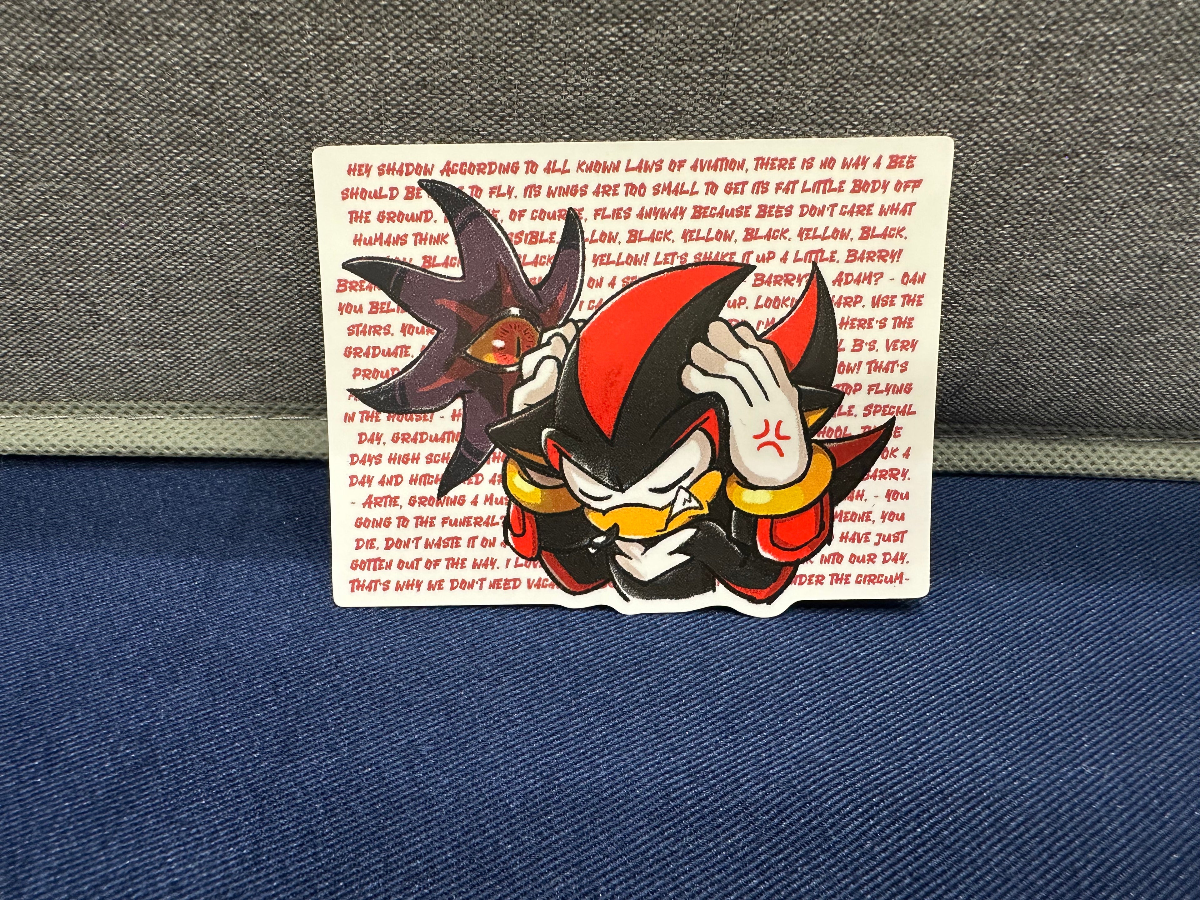 Sonic Stickers ✦ Unofficial Fan Merch
