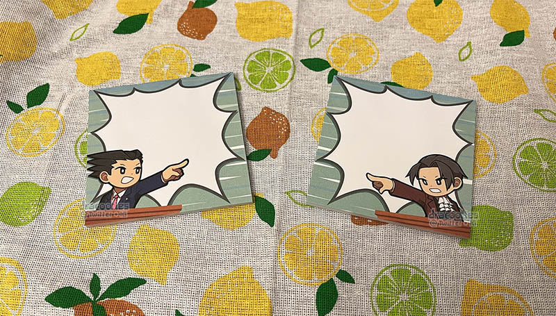 Ace Attorney Sticky Notes ✦ Unofficial Fan Merch