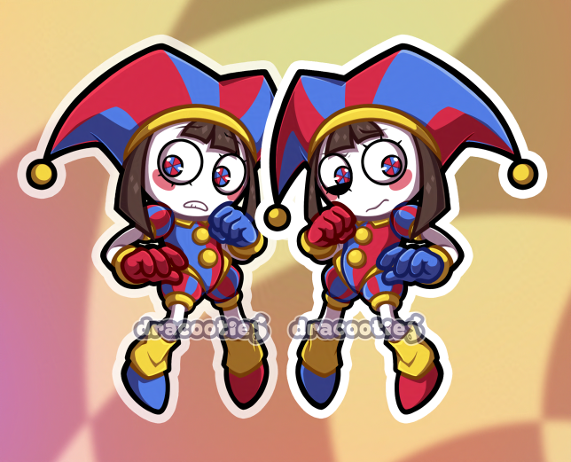 🆕 PRE-ORDER The Amazing Digital Circus Acrylic Charms ✦ Unofficial Fan Merch