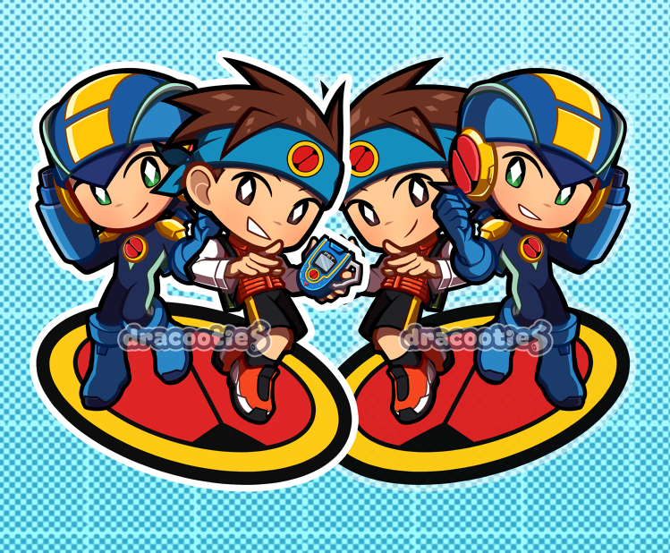 [🆕 PRE-ORDER Forte/Bass] Megaman Acrylic Charms ✦ Unofficial Fan Merch