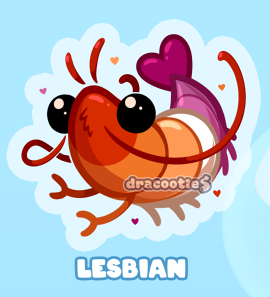 🆕 PRE-ORDER Pride Shrimp Acrylic Charms