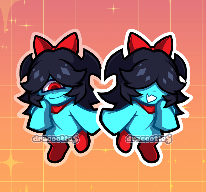 🆕 [PRE-ORDER] Deltarune Acrylic Charms (Ch5 & Berdly) ✦ Unofficial Fan Merch
