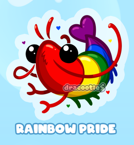 🆕 PRE-ORDER Pride Shrimp Acrylic Charms